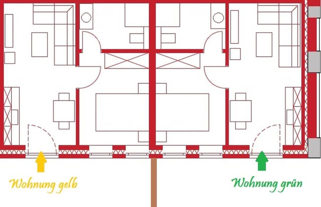 Ferienwohnungen Unter Den Eichen Stade Kültér fotó